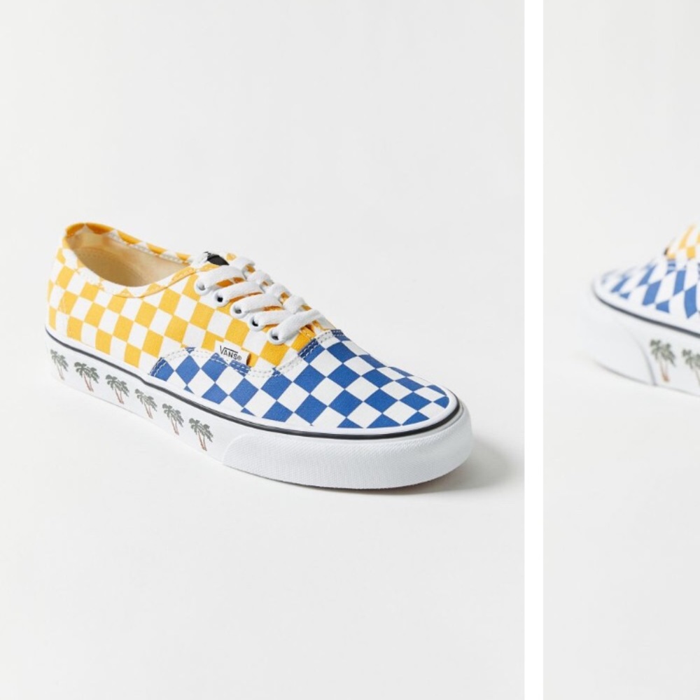 🌴 Vans Authentic Sidewall Checkerboard Sneaker - Picture 2 of 10